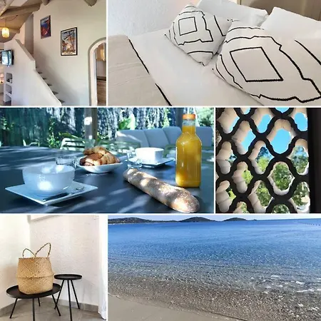 Villa Cosy, 75m2, Climatise, 200m Plage, Parking